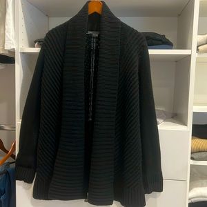 Vince Black Cardigan. Size Small